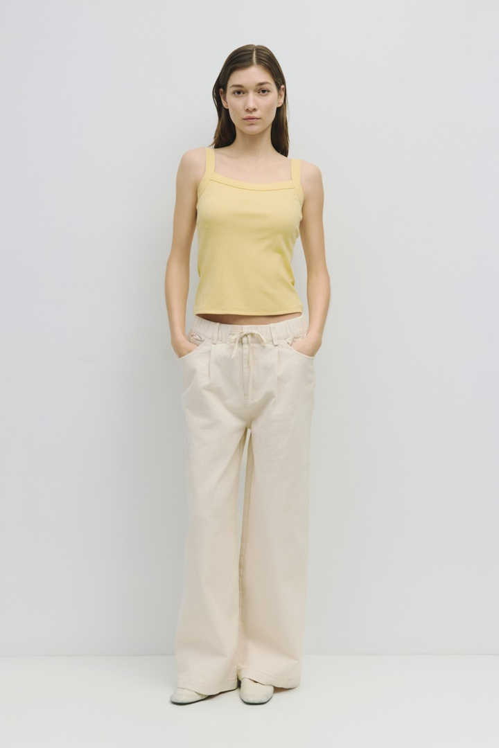 Shay Tank Top - Butter