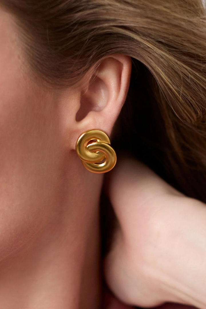 Julie Vos | Infinity Earring- Gold