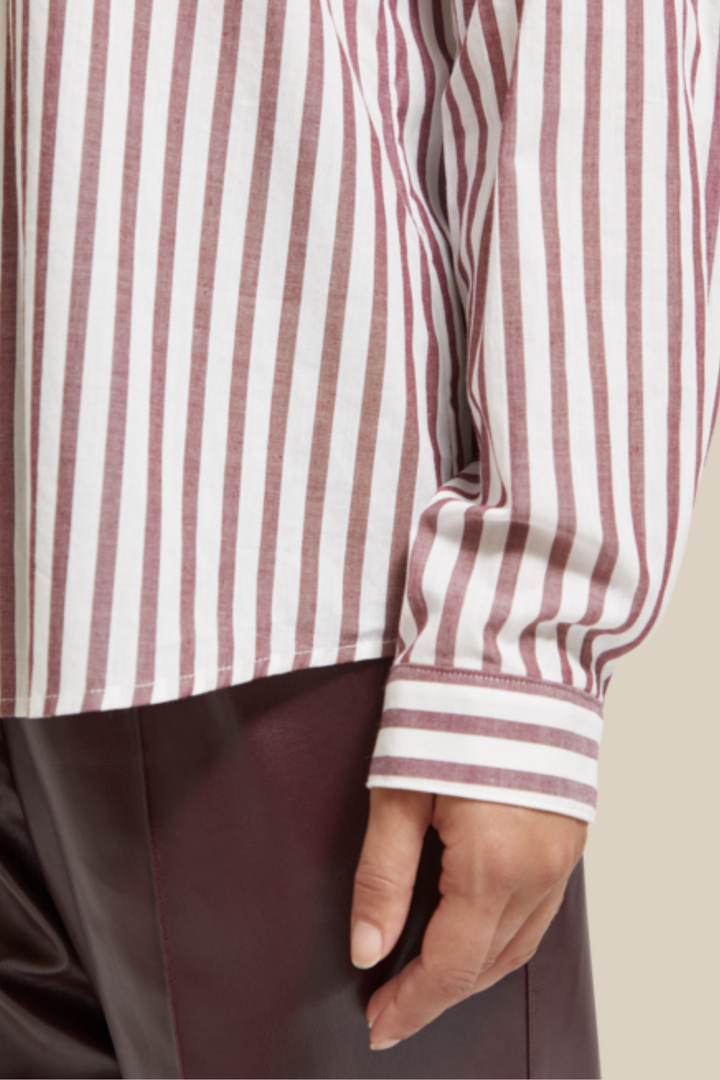SCOTCH & SODA | Stripe Shirt Bead Collar