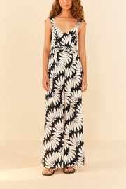 Farm Rio Black Copacabana Jumpsuit