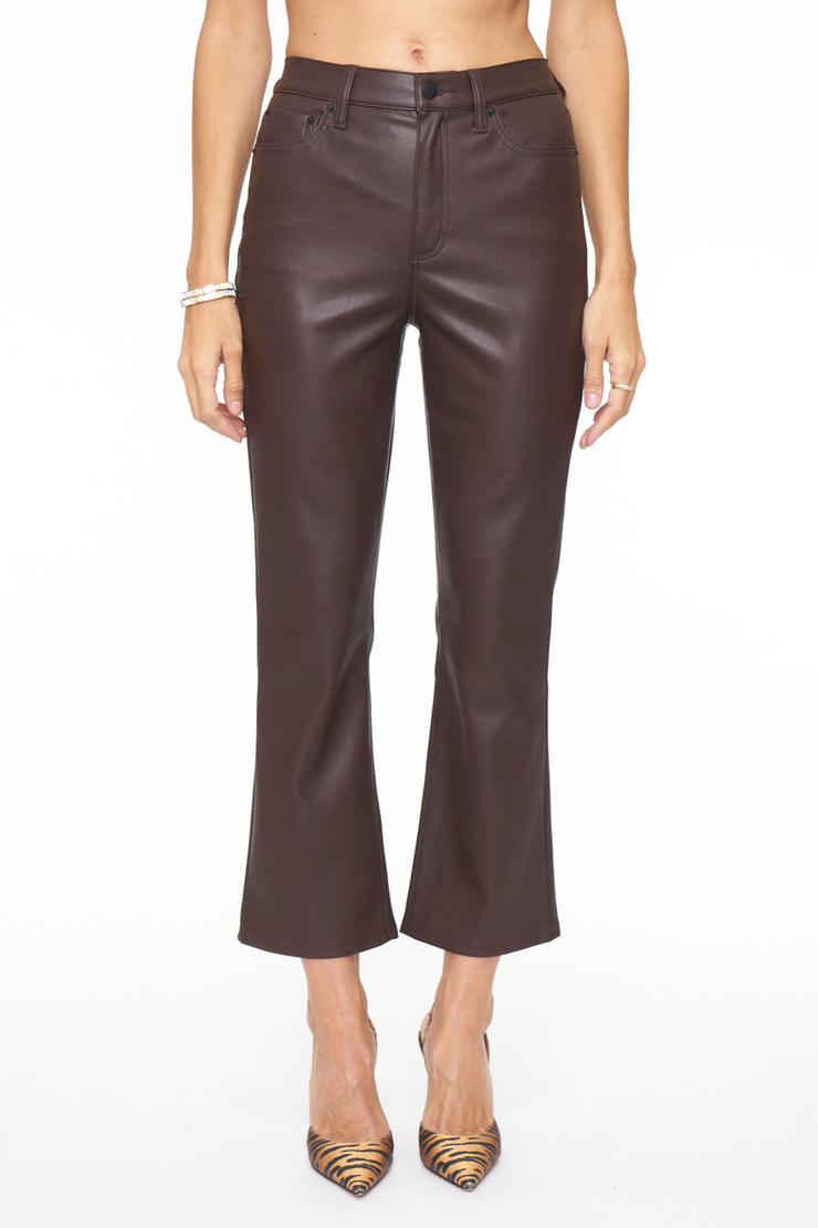 PISTOLA LENNON FAUX LEATHER- COFFEE