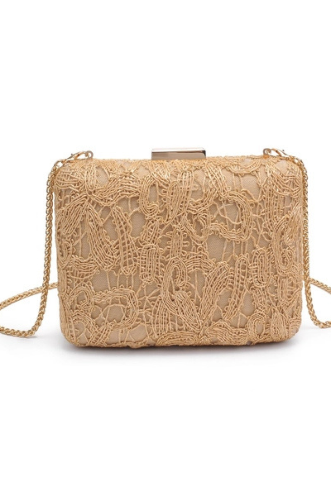 Ayla Evening Bag - Natural