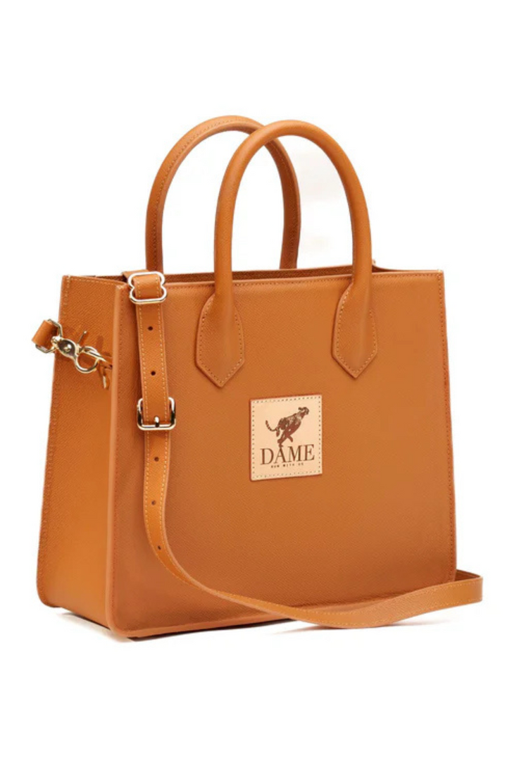 Dame Mariner Tote- Camel