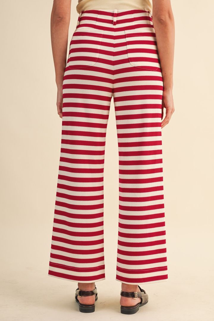 Crochet Waldo Stripe Pants