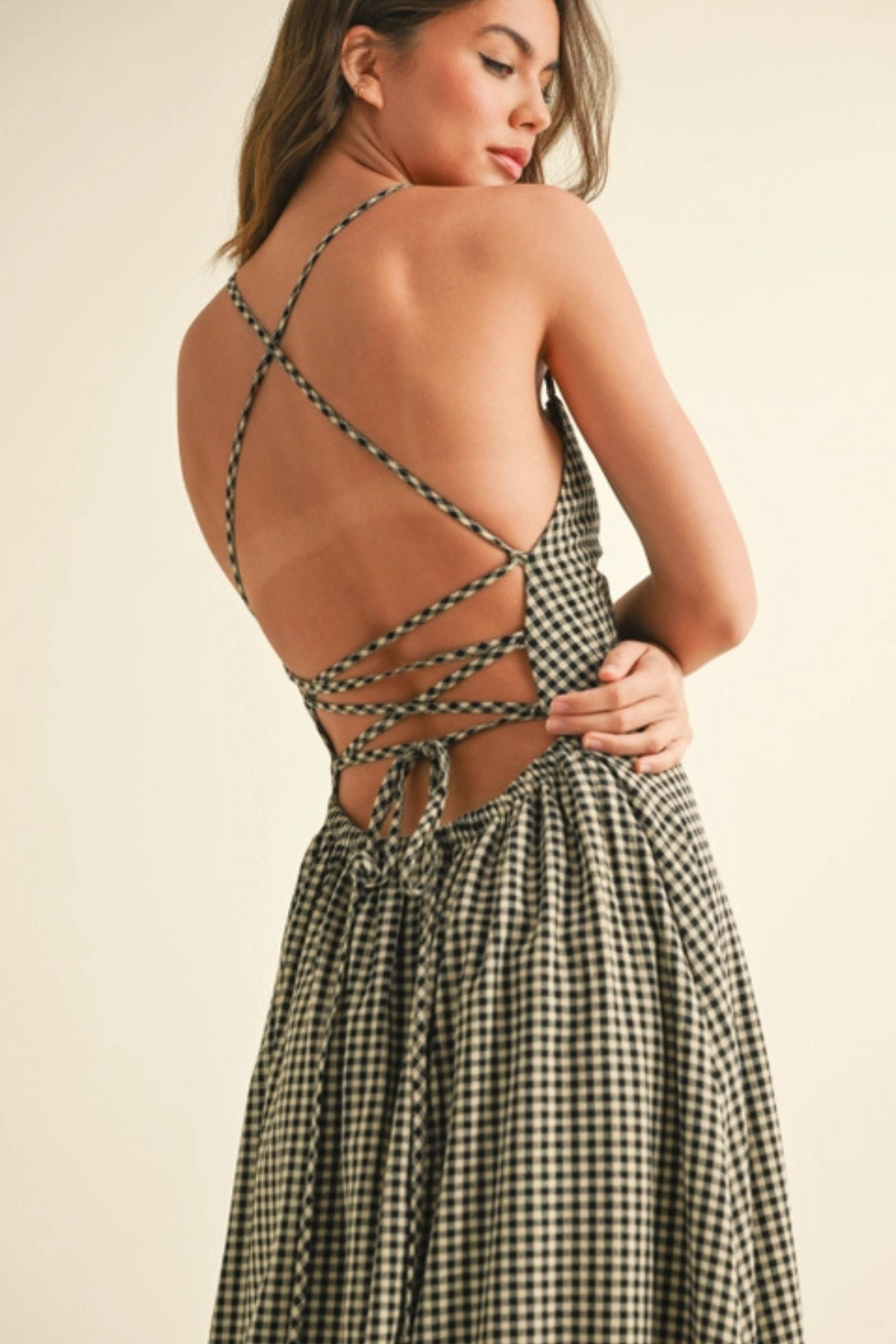 Gwen Gingham Dress