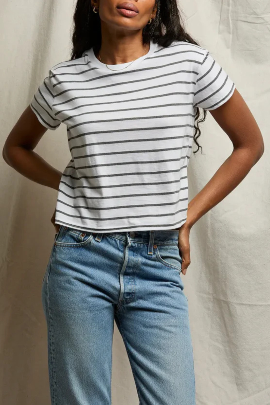 PWT | EVERETTE STRIPE CREW