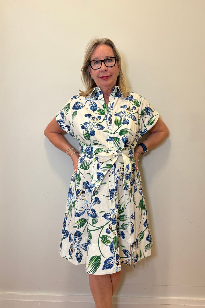 FINLEY | CHANTAL DRESS IRIS PRINT