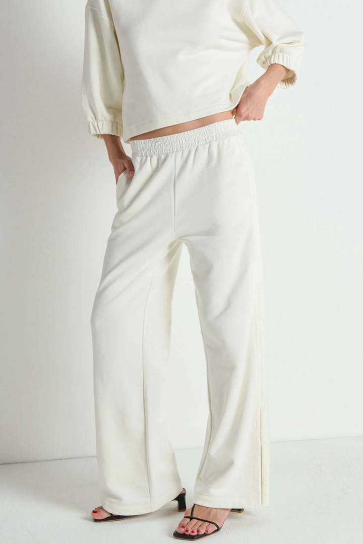 NATION | Abigail Sweatpant- Porcelain