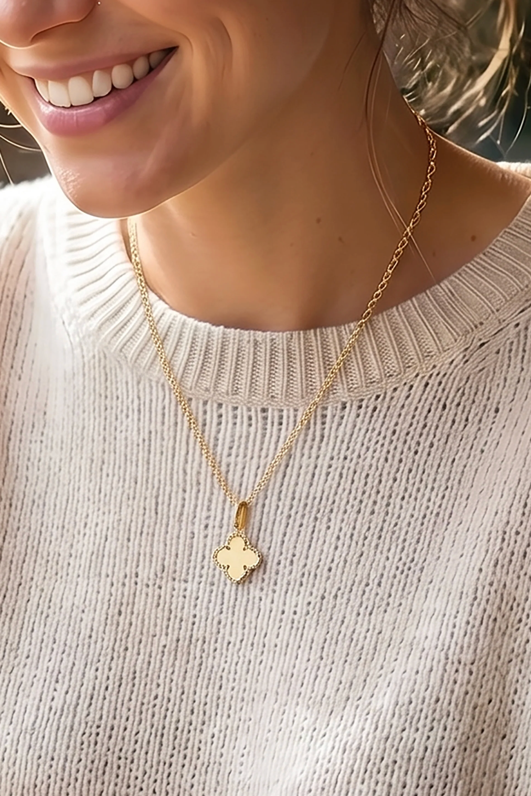 Ella Stein | Classic Bloom Pendant Necklace - Gold