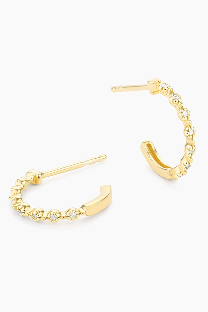 Ella Stein | Classic Hoop Earrings - Gold