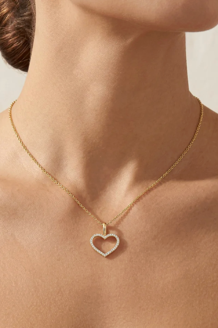 Ella Stein | True Love Always Pendant Necklace - Gold