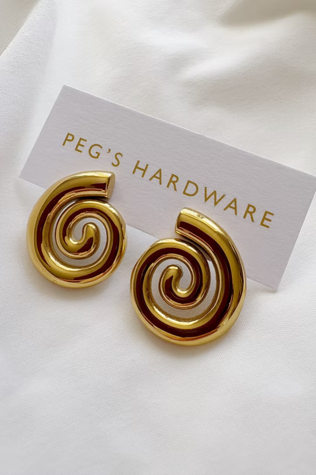 PEG'S HARDWARE | NAUTILUS EARRINGS