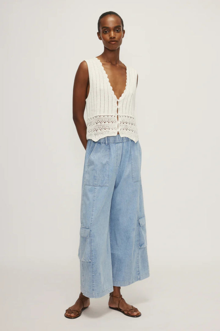 Brany Crochet Vest