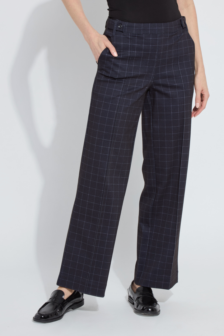 Zaina Ponte Pleated Trouser