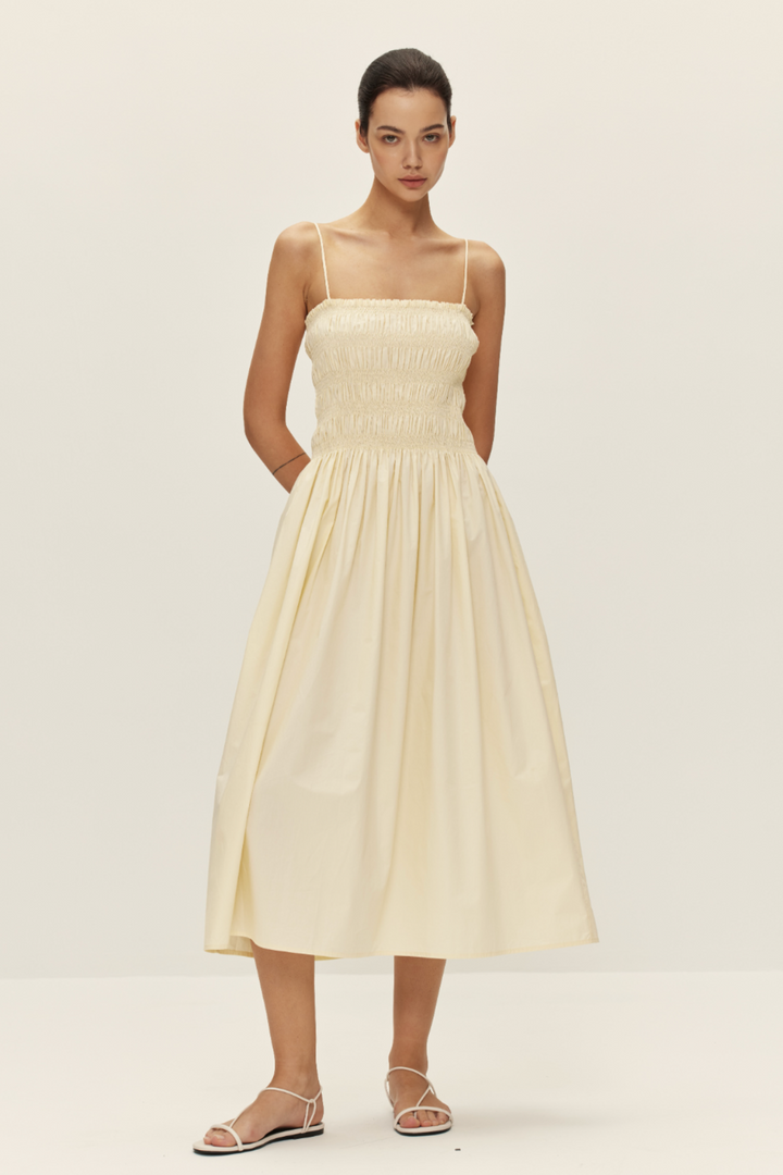 ELODIE | Vivian Smocked Dress