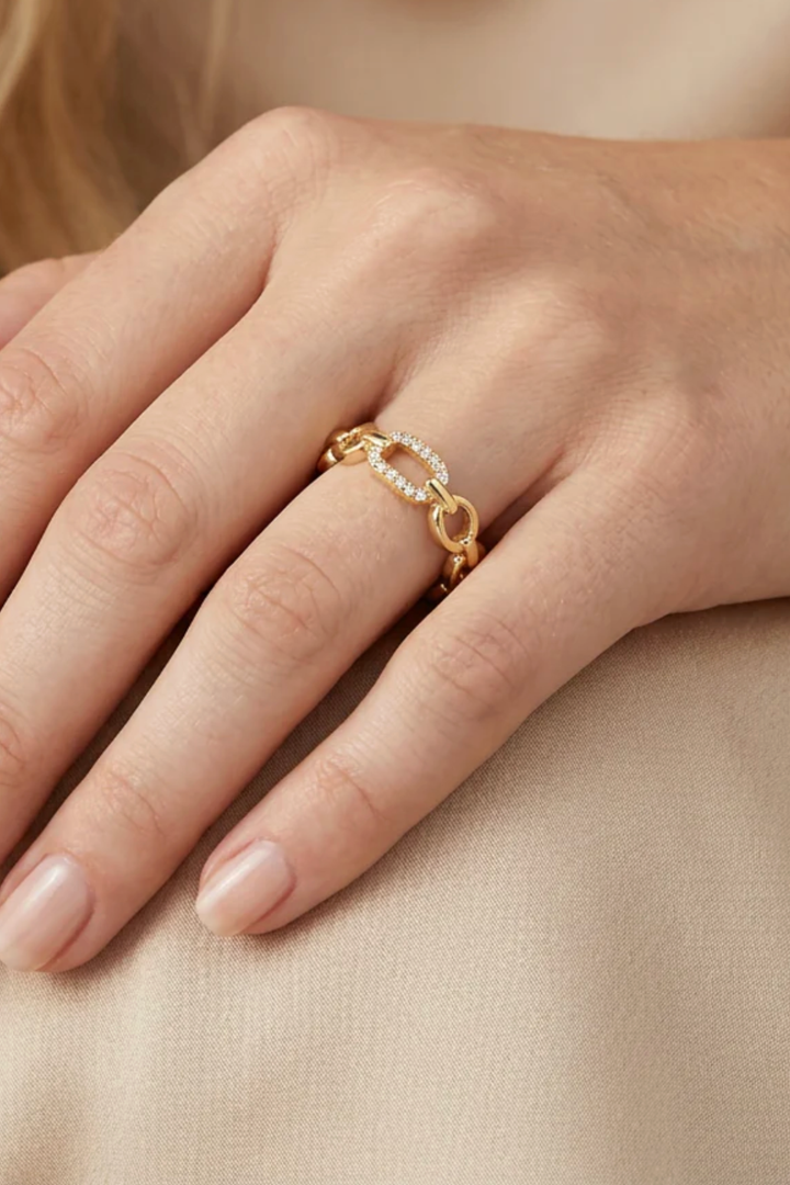 Ella Stein | Forever To You Stackable Ring - Gold