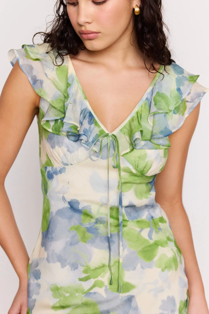 MINKPINK | CARRIE RUFFLED DRESS