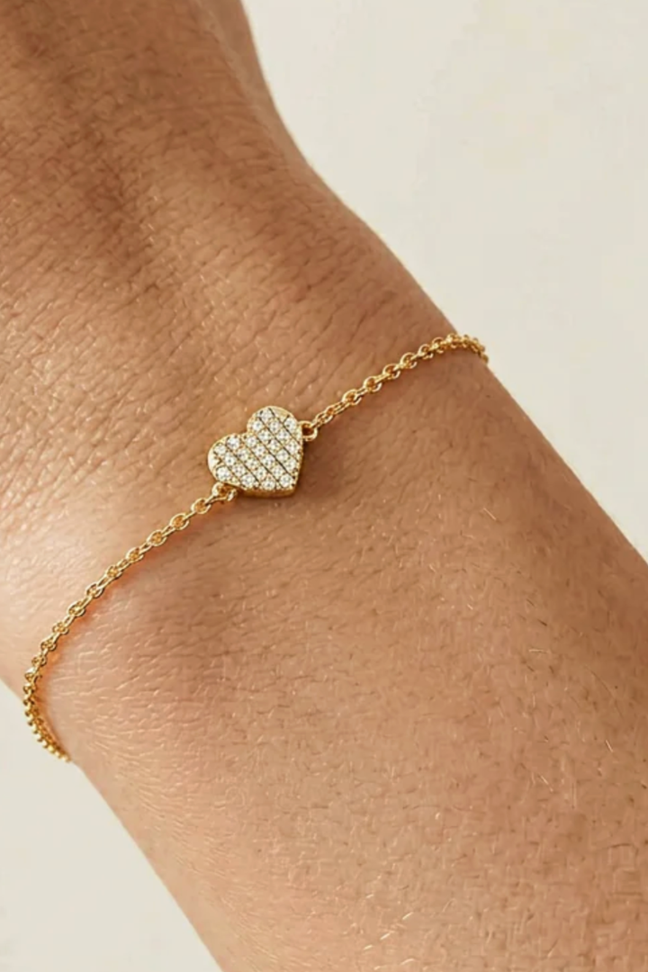 Ella Stein | All Heart Chain Bracelet - Gold
