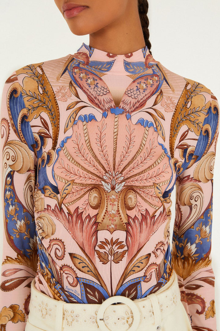 FARM RIO | SEA GARDEN BLOUSE