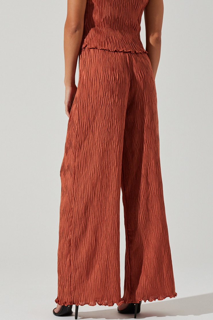 ASTR Janesa Pants- Rust