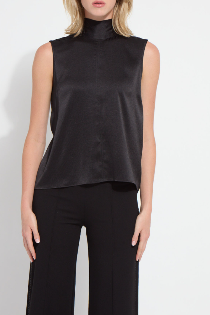 LYSSE | TABITHA SLEEVELESS SCARF TOP