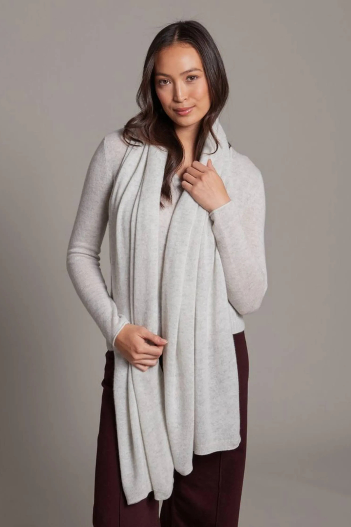 ALASHAN | Cashmere Mini Luxe Wrap- Cloud