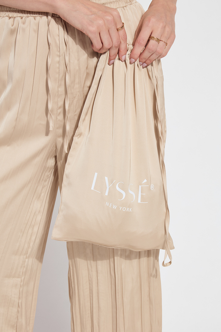 LYSSE | Packable Pleated Palazzo