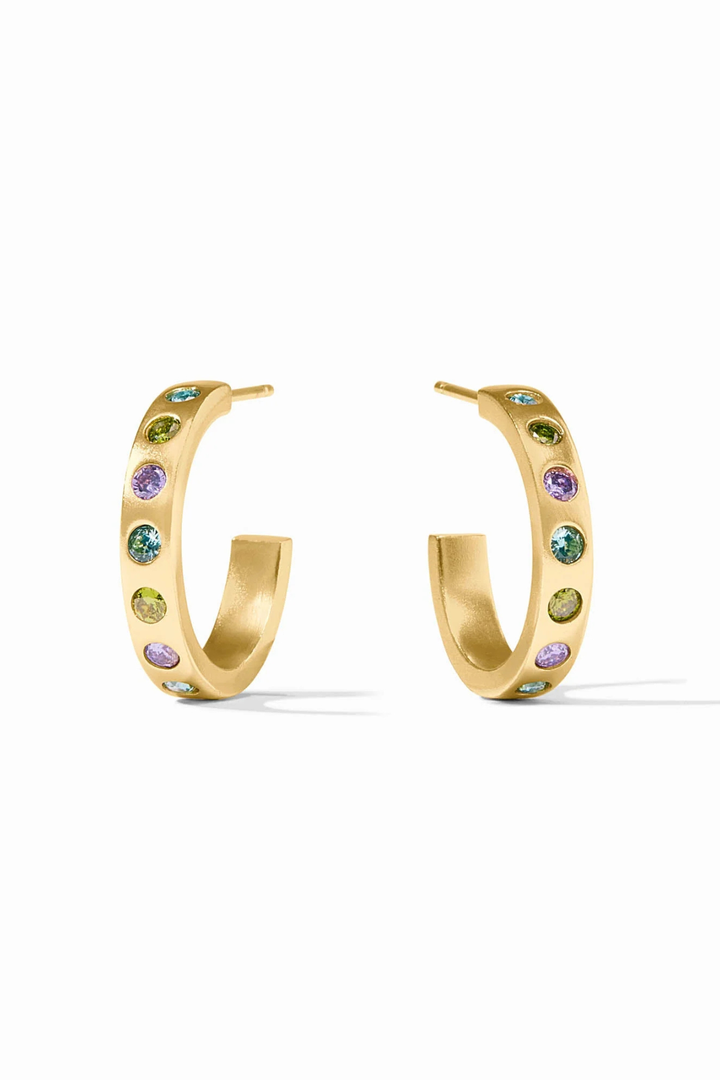 Julie Vos | Rainbow Hoop- Blue Twilight- Small