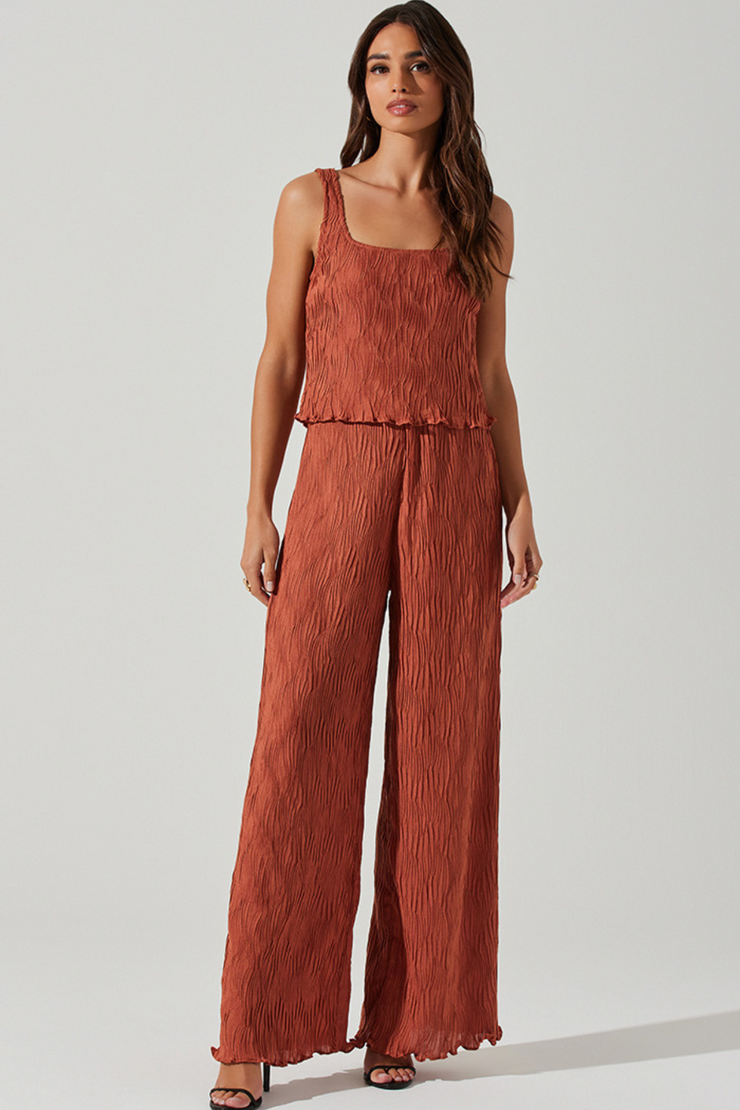 ASTR Janesa Pants- Rust