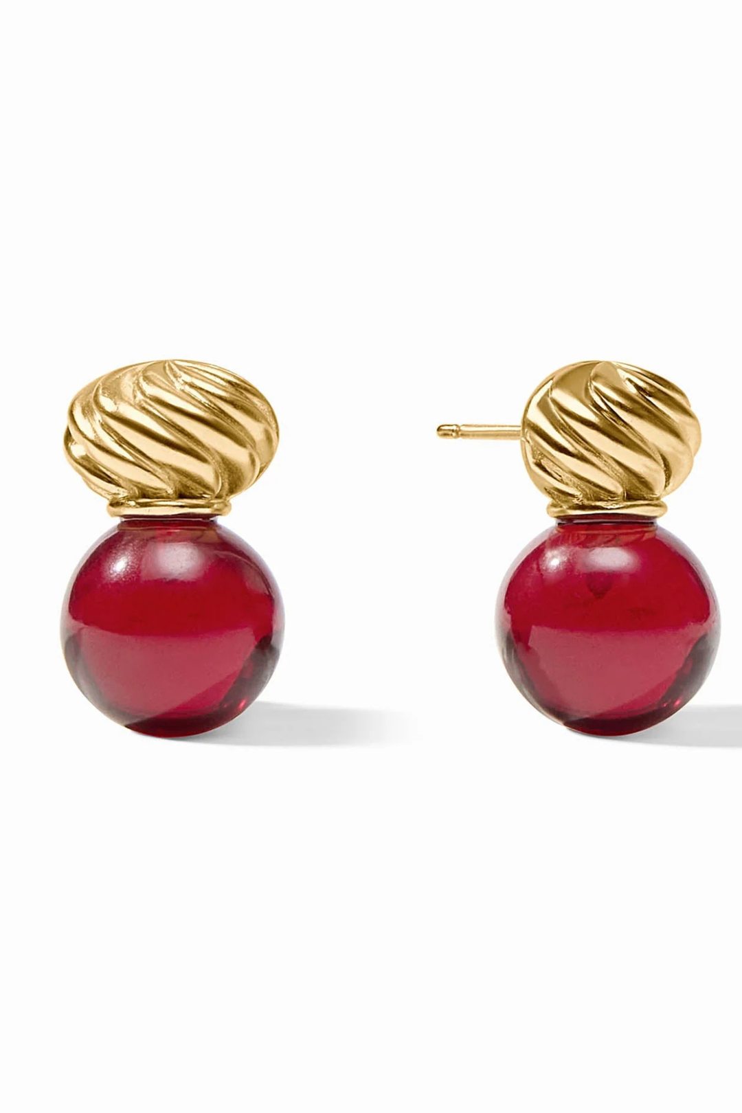 Julie Vos | Ravello Midi Earring - Cranberry