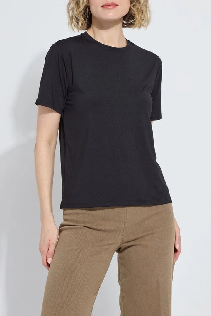 Lysse | Box-cut Tee Black