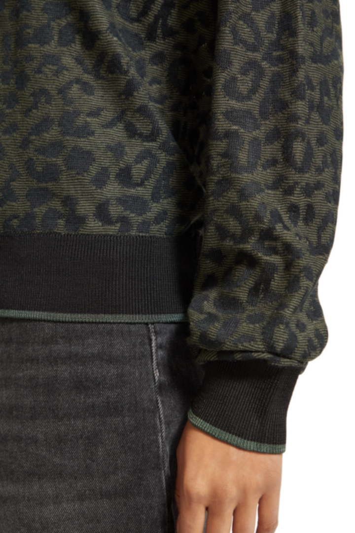 SCOTCH & SODA | Animal Jacquard Pullover