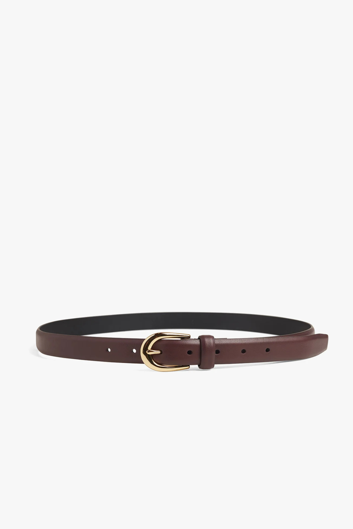 FAVORITE BELT- Burgundy