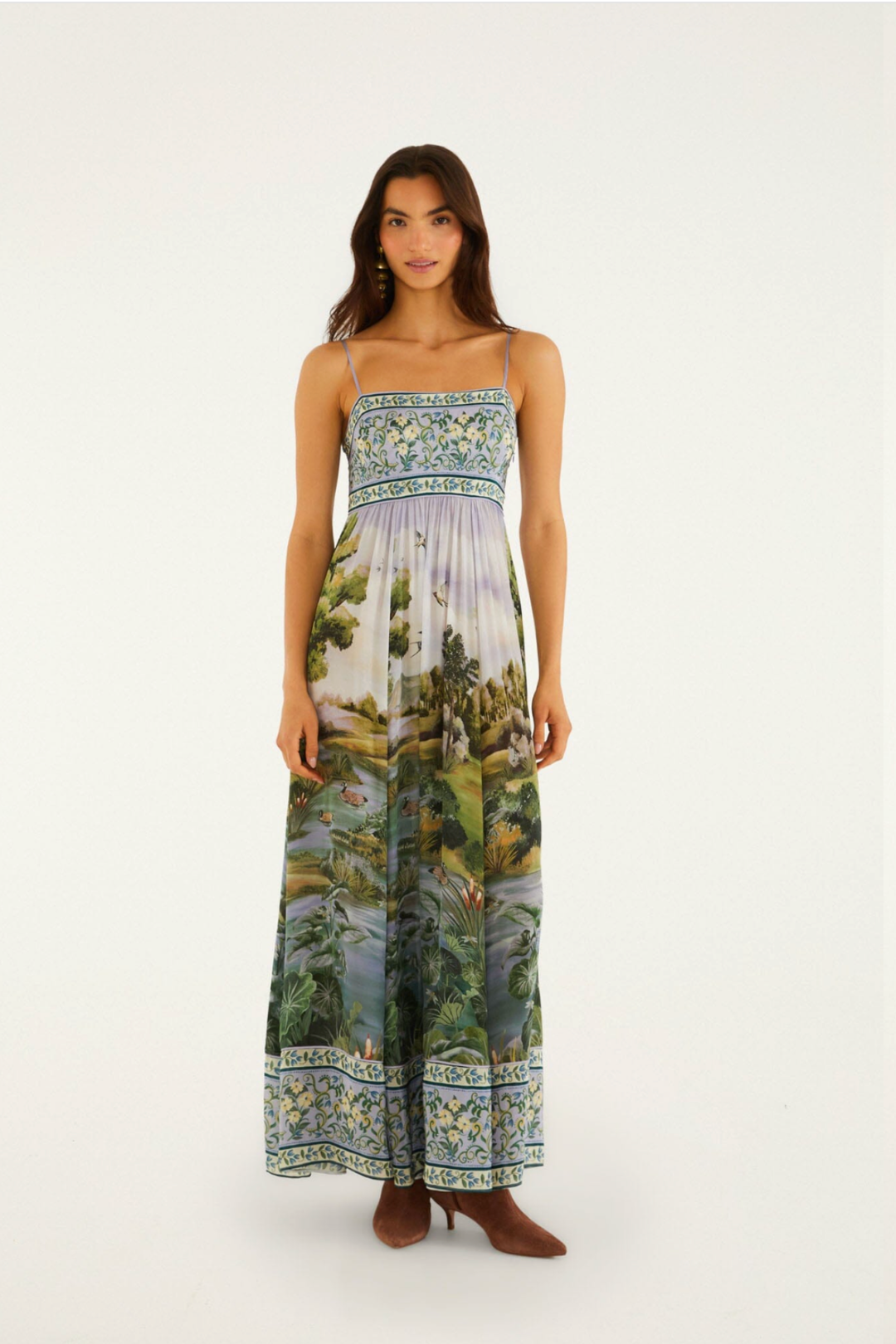 FARM RIO | COUNTRYSIDE MAXI DRESS