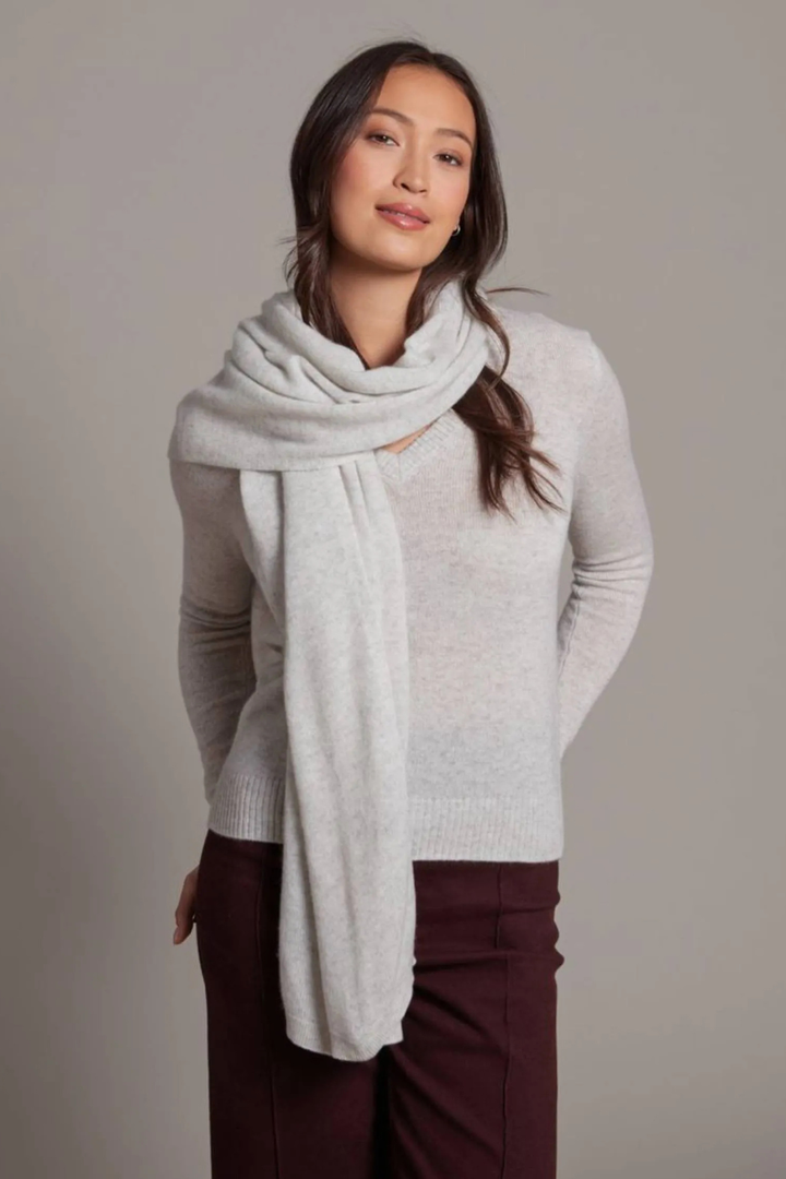 ALASHAN | Cashmere Mini Luxe Wrap- Cloud