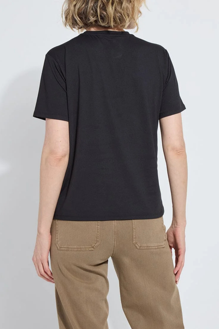 Lysse | Box-cut Tee Black