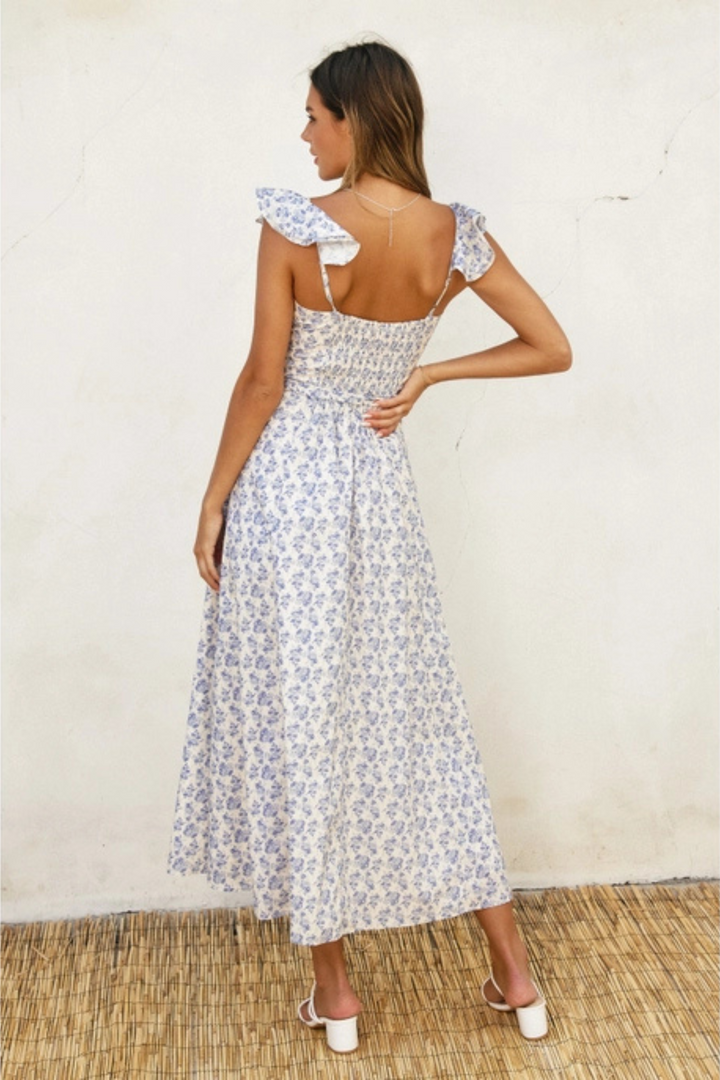 South of France Midi Dress