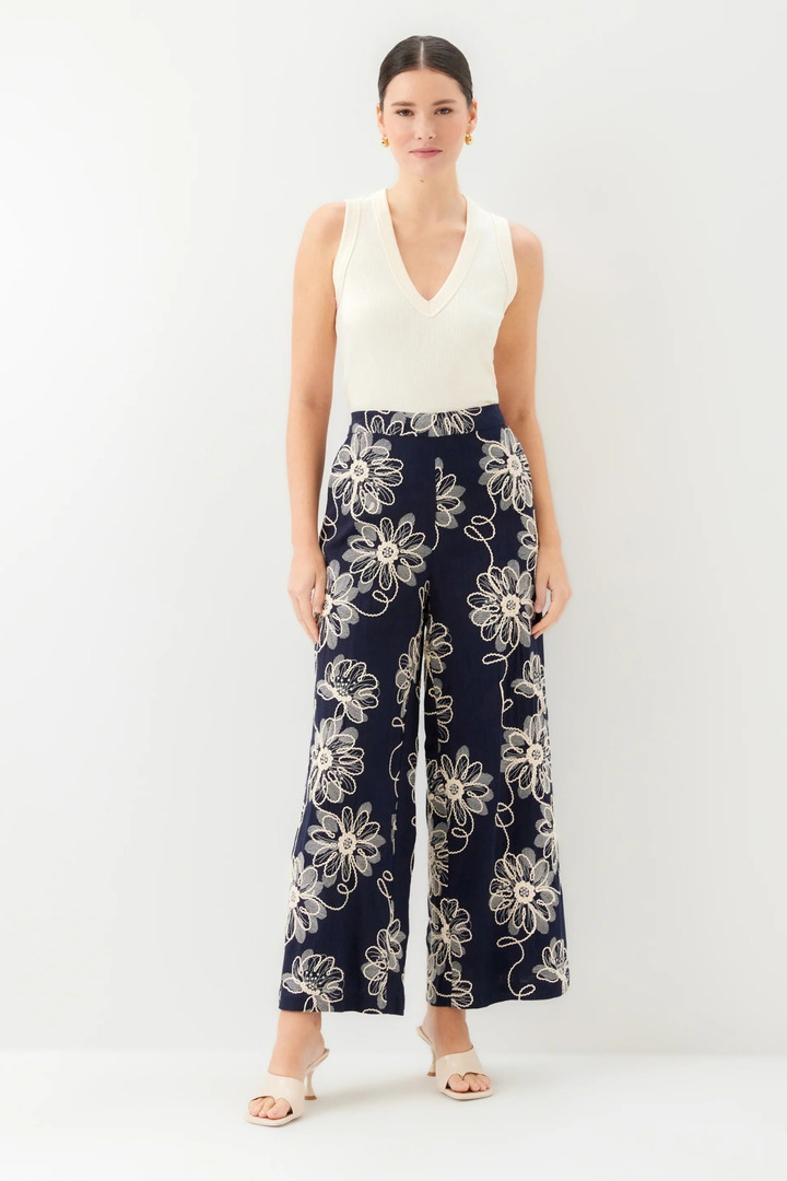 Fifteen Twenty | Adara Embroidered Pants
