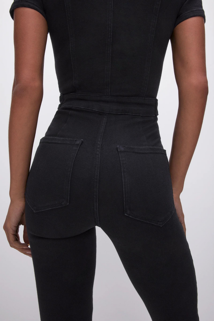 GOOD AMERICAN Bootcut Jumpsuit