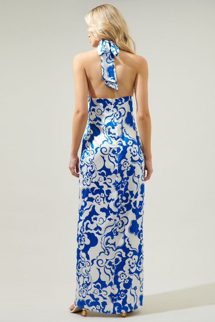 Maui Halter MIdi Dress