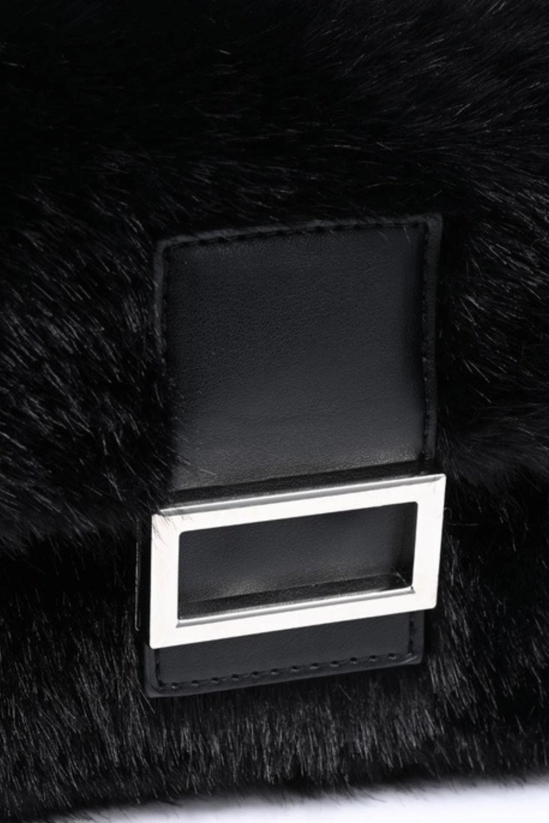 FAUX FUR BLACK