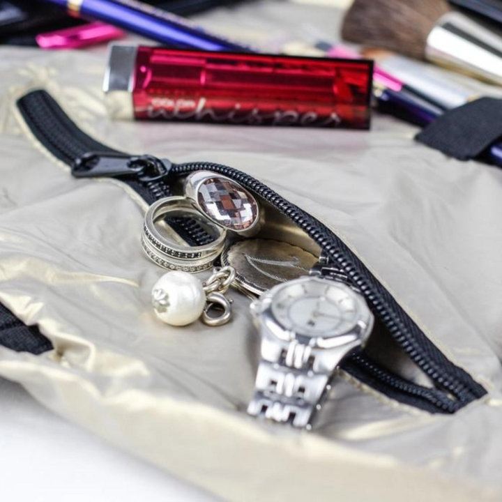LAY-N-GO Drawstring Cosmetic Jewelry Bag