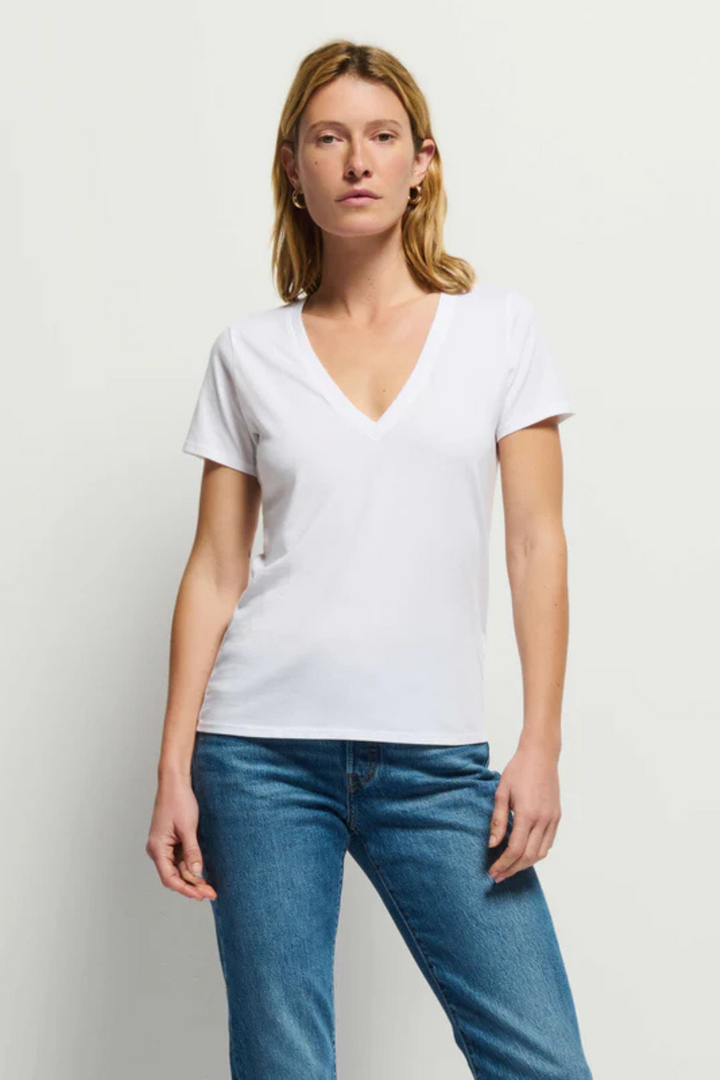 NATION LTD | Blair Slim V-Neck