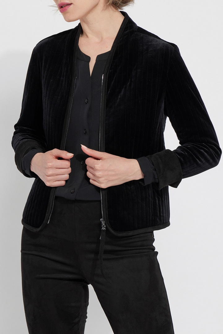 LYSSE | Scarlett Quilted Velvet Jacket
