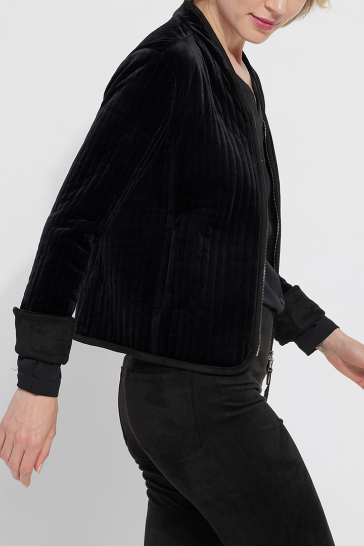 LYSSE | Scarlett Quilted Velvet Jacket