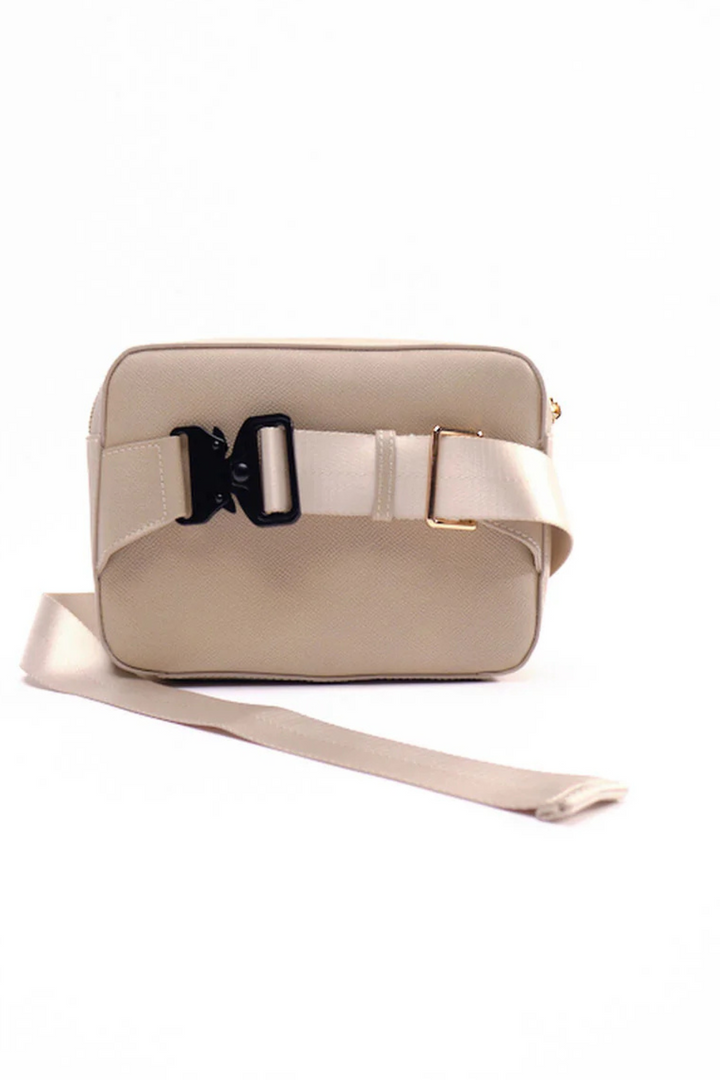 DAME | Lennox Leather Crossbody- Cream