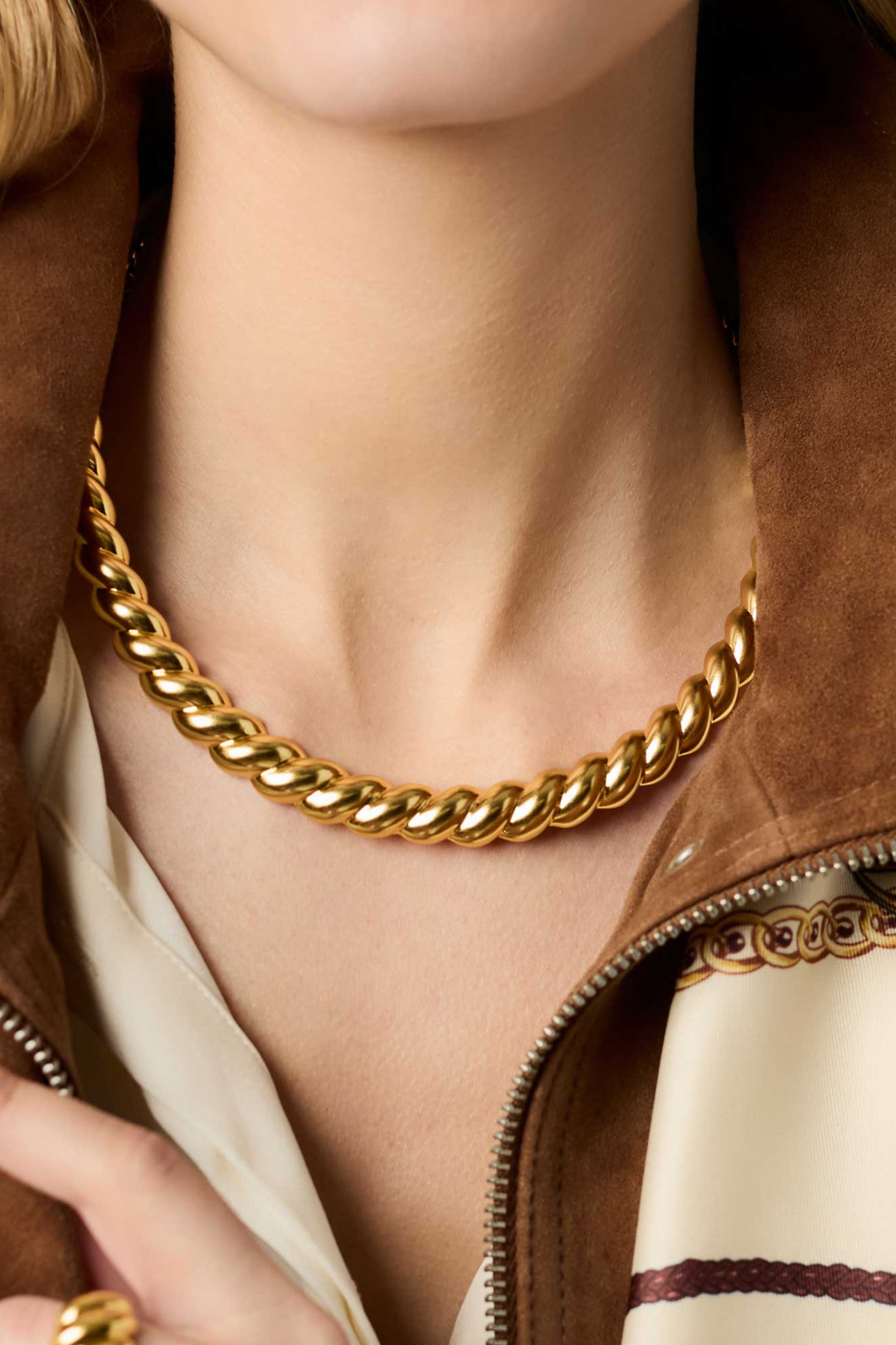 Julie Vos | Ravello Collar Necklace - Gold