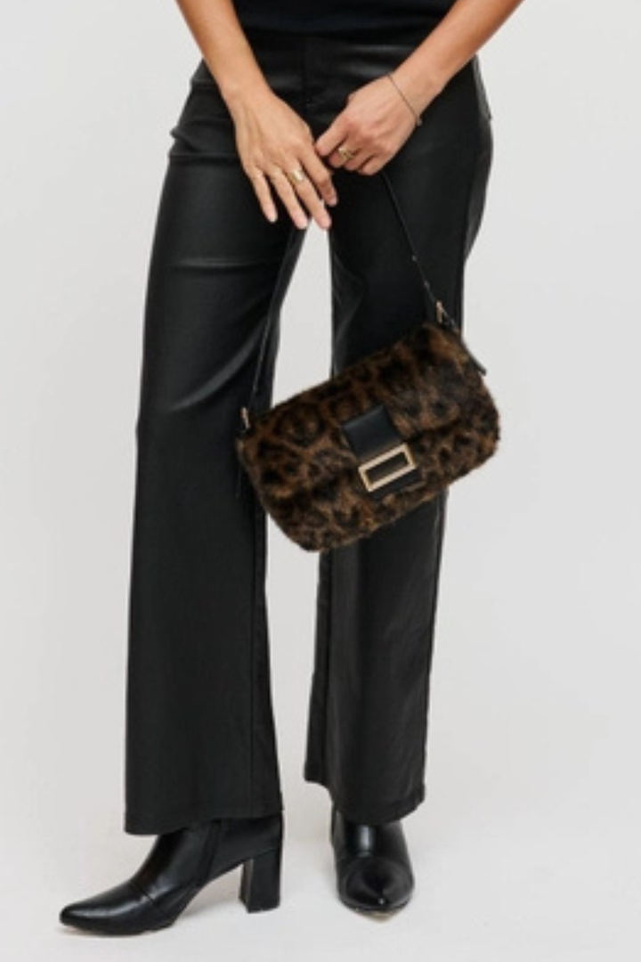 FAUX FUR LEOPARD