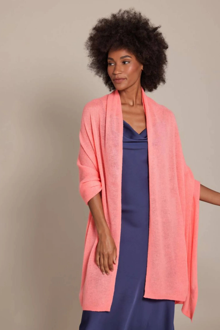 Alashan | Breezy Travel Wrap - Grapefruit