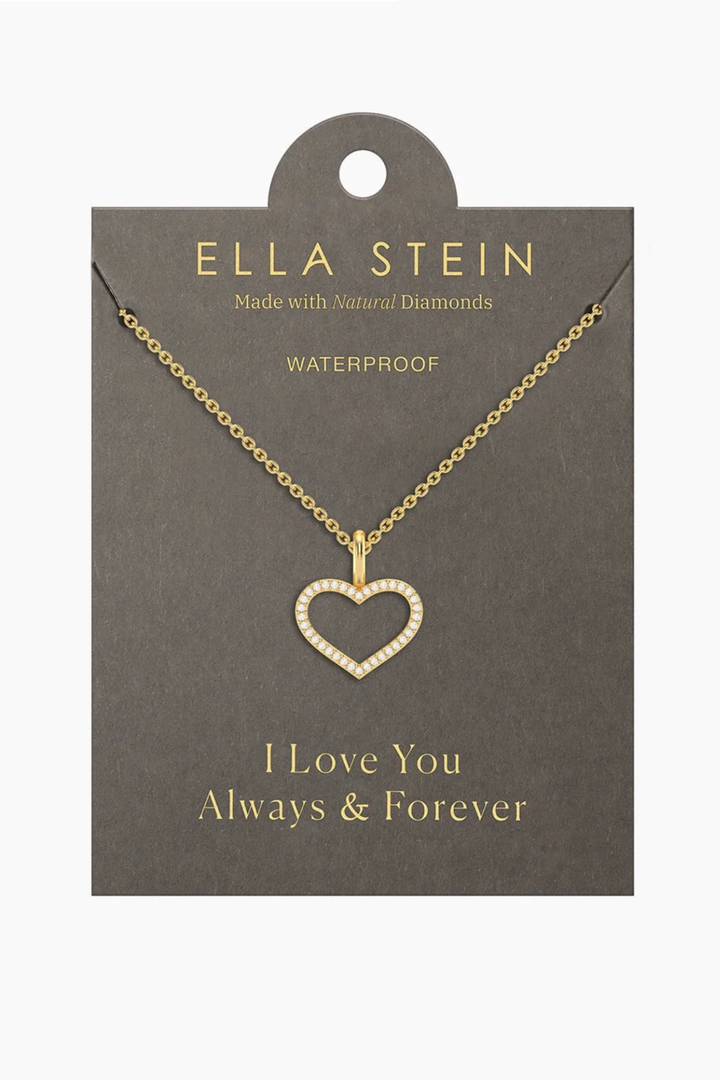 Ella Stein | True Love Always Pendant Necklace - Gold